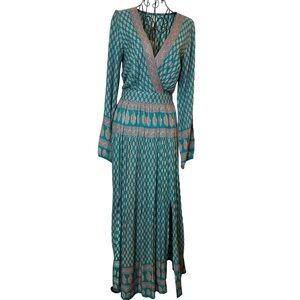 RAGA Vintage Print Dress Size Small NWT